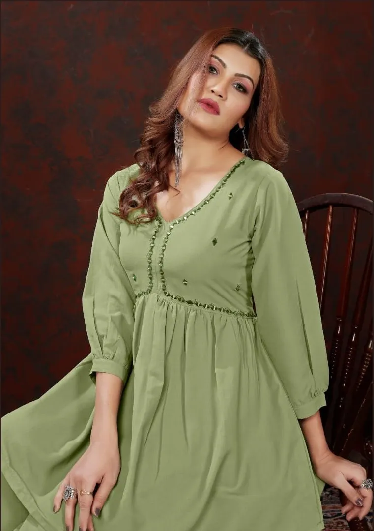 Sage Green Maaza Cotton Co-ord set